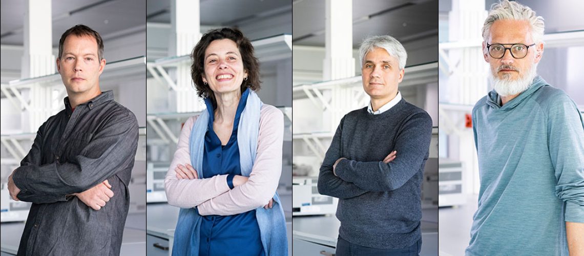 From the Left: Petr Cejka, Silvia Monticelli, Davide Robbiani, Andrea Cavalli