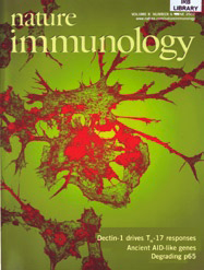 Nature Immunology Cover June 2007